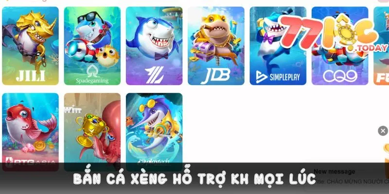 Bắn Cá Xèng - Tham Gia Cuộc Chiến Ngư Trường Cực Cuốn 4 Bắn cá xèng luôn có chế độ CSKH tận tâm 24/7