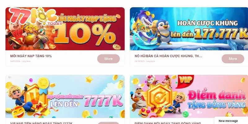 KHUYẾN MÃI 77LOC 3 Chú ý cần nhớ khi tham gia khuyến mãi